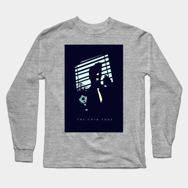 The Coin Toss Long Sleeve T-Shirt by Bobablackfly